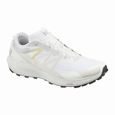 Pánské Běžecké Boty Salomon SENSE RIDE 3 Bílé SA42901-796